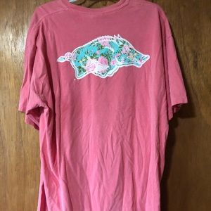 Floral Hogs Comfort Colors Tee